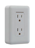 TSR-01 Safer Socket Fire Prevention Plug, White