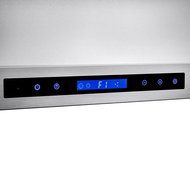 AKDY 48" Touch Control LED Display Removable Baffle Filters Stainless Steel Island Mount Dual Motor Kitchen Fan... N6