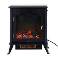 Elegant Vintage Free Standing 1500W High Heating Heater Fire Flame Stove Wood Adjustable Electric Fireplace N2