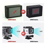 SJ6000 WiFi Version 2&quot; LCD Display 170&deg; Wide Angle 1080P HD 30M Waterproof Outdoor Helmet Sport DV Digital Video... N6