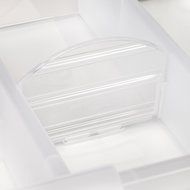 IRIS Clear Modular Media Box - Large (Set of 4) N6