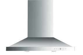 Z Line GL2i-30-LED Stainless Steel Island Mount Range Hood, 30-Inch