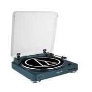 Audio Technica AT-LP60NV-BT Automatic Bluetooth Turntable (Navy) w/ Knox Carbon Fiber Vinyl Brush, Additional... N4