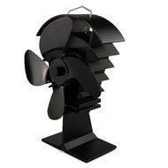 Neat824 Heat Powered Stove Fan, 4 Blades Wood Burning Stove Fan, High Airflow &amp; Silent Performance, Save 12%-15%... N4