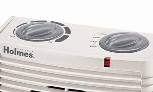 Holmes Portable Desktop Heater with Comfort Control Thermostat and Cool-Touch Housing, HFH111T-NU N2