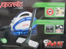 Polti Vaporetto Go Handy Portable Steamer Steam Cleaner Mop by polti N8