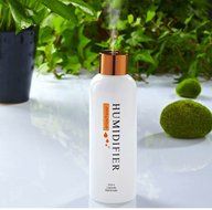 Gigibon Cool Mist Humidifier, Personal Essential Oils Diffuser, Portable Water-bottled Design with LED light,for...