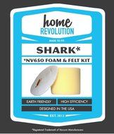 Shark NV650 XFF650 Foam and Felt Filter Comparable Kit; Home Revolution Brand Quality Replacement N3