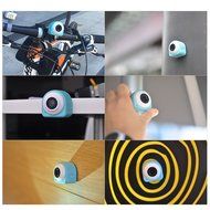 Andoer Super Mini Camera Hands Free Sticky Paste Adhesive Remote Shutter Wireless Built-in Wifi Smartphone App... N6