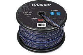 Kicker QW1220 20-Feet 12-Gauge AWG Q-Series Speaker Wire