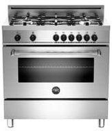 Bertazzoni Master Series 36" Stainless Steel Dual Fuel Range