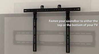 Atlantic 63607104 Universal Adjustable Sound Bar Bracket N4