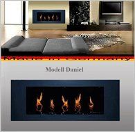 Gel + Ethanol Fire-Places Bio Ethanol Firep Place Model Daniel Red N2