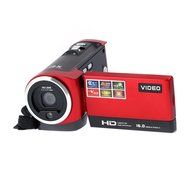 TOOGOO(R) HDV-107 Digital Video Camcorder Camera HD 720P 16MP DVR 2.7'' TFT LCD Screen 16x ZOOM Red N3