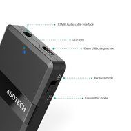 Bluetooth 4.1 Stereo Transmitter and Receiver,Abdtech Wireless 2-In-1 Adapter With 3.5mm Stereo Output and apt-X... N4