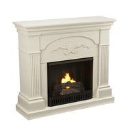 SEI Sicilian Harvest Gel Fireplace, Ivory
