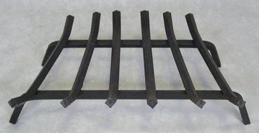 Fireplace Hearth 3/4" Square Steel Grate Grill - 27"