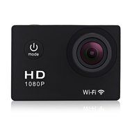 Flymemo W9C 1080P FHD 170 Degree Angle WiFi Action Camera 30m Waterproof Looping Video Motion Detection with 2.0... N2