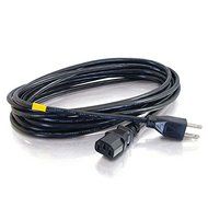 C2G / Cables To Go 29928 16 AWG Universal Power Cord, Black (8 Feet) N2