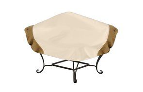 Pyle PVCFP95 Armor Shield Patio Fire Pit Cover, 40 by 40-Inch, Fits Square Fire Pit N2