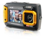 20MP Waterproof ACQUA 8800 Shockproof UnderWater Digital Camera Video recorder (Orange) with 32GB card By SVP N7