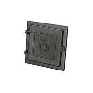 Liberty Foundry Clean Out Door for Chimney, 8 by 8-Inch, Black