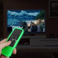 Apple TV (4th Gen) Remote Case - Casebot [Honey Comb Series] Light Weight [Anti Slip] Shock Proof Silicone Cover... N57