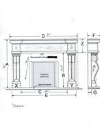 Verona Cast Stone Fireplace Mantel Mantle Holiday Season 50% off Biggest Sale Ever As quantities Last