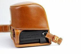 xhorizon TM FL1 Full Protection Bottom Opening Version Protective Leather Camera Case Bag with Tripod Design for... N37