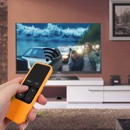 Apple TV (4th Gen) Remote Case - Casebot [Honey Comb Series] Light Weight [Anti Slip] Shock Proof Silicone Cover... N67