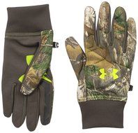 Under Armour Men's UA Scent Control Armour Fleece Gloves Medium RIDGE REAPER BARREN N7