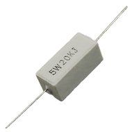TOOGOO(R) 10 Pcs 20K Ohm 5% 5W Watt Fixed Cement Power Resistors