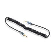 Cable Matters 2-Pack, Gold Plated 3.5mm Stereo Audio Cable in Black 3 Feet