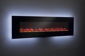 GreatCo Gallery Series Built-in Electric Fireplace, 70-Inch