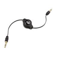 Cable Matters 2-Pack, Gold Plated 3.5mm Stereo Audio Cable in Black 3 Feet N4