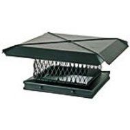 100237 13x17 Galvanized Gelco Chimney Cover N2