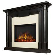 Real Flame Maxwell Electric Fireplace Whitewash N5