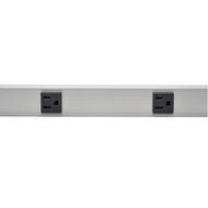 Tripp Lite 8 Outlet Bench &amp; Cabinet Power Strip, 24 in. Length, 15ft Cord with 5-15P Plug (PS2408) N4