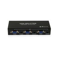 Portta PET0102V 2 Port 1x2 VGA Splitter with 3.5mm Stereo Audio support Bandwidth 500MHz 1080p N2