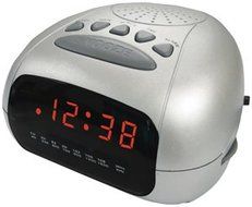 Slick AM/FM Digital Alarm Clock Radio