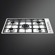Smeg 36 inch Stainless Steel Gas Cooktop - PGF95SCU3
