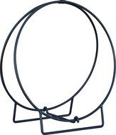 UniFlame 24-Inch Black Log Hoop with 1/2-Inch Solid Stock