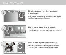 Honeywell CO48PM 100 Pt. Commercial Indoor/Outdoor Portable Evaporative Air Cooler - White/Grey N21