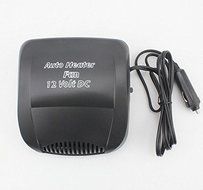 Car Window Heater Defroster Fan - 12V 150W Cigarette Lighter Plug in Ceramic Heater Systerm N4