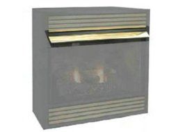Standard 42 inch Fireplace Hood - Hammered Pewter