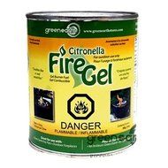 GE Fire Pot Gel 13 oz. Crackles Like Wood (Citronella ) N2