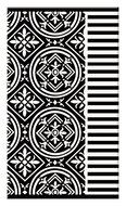 Michel Design Works Matchbox, Black Florentine