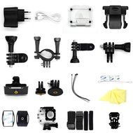 Generic Dual-band Wifi Action Sports Camera 1080p 2.0 Inch 170 Degree Wide Angle Lens 30m Waterproof Diving Hd... N4