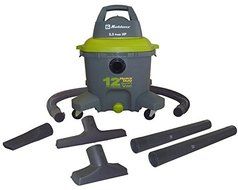 Koblenz WD-12K Heavy Duty Wet/Dry Vacuum Cleaner, 12-Gallon - Corded N2