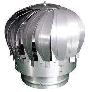 Rotating Chimney Cowl Roof Turbine Ventilator for 8" Vent Pipes N5